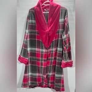 ULTRA PLUSH ROBE/HOUSECOAT SIZE L/XL IN GREAT CONDITION